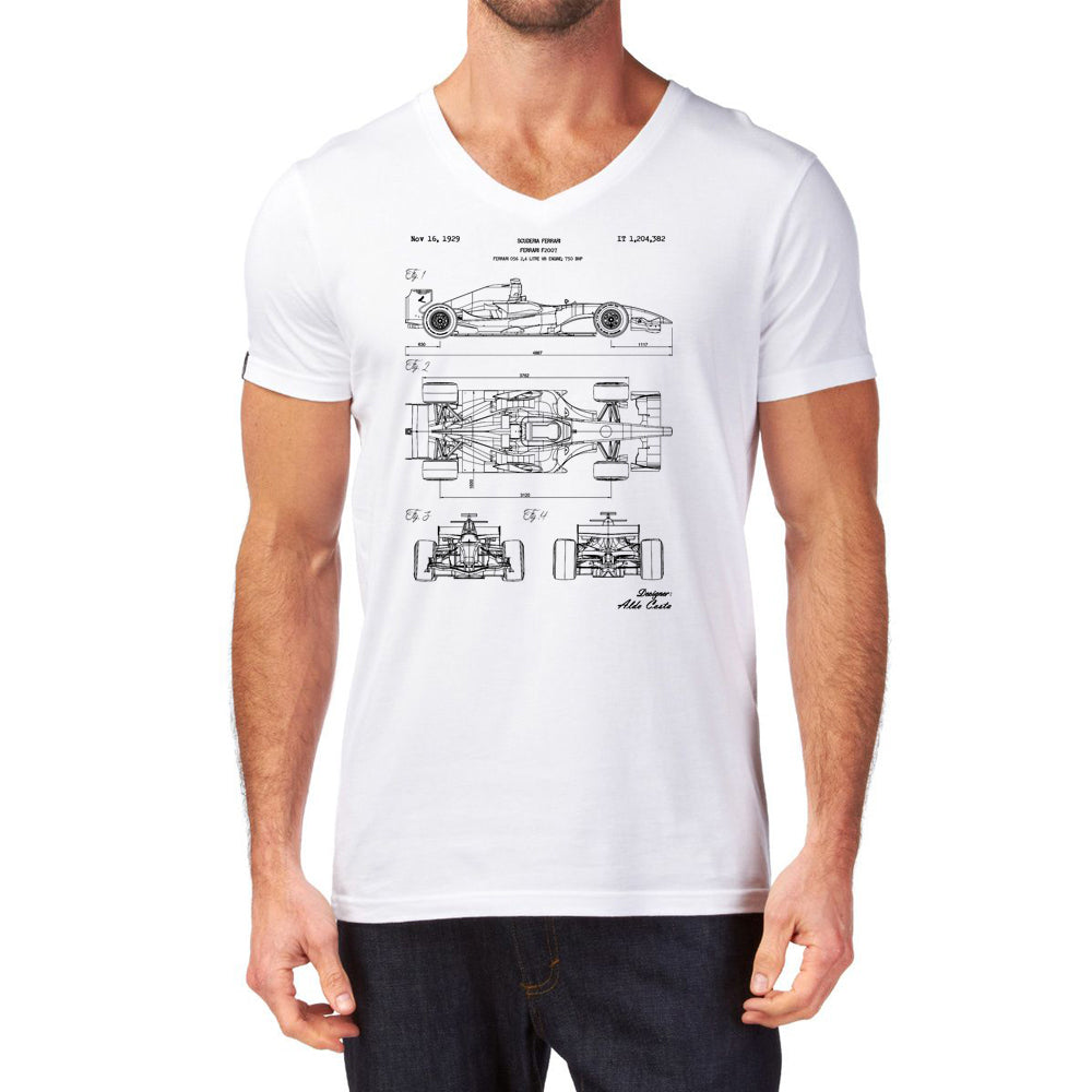 Ferrari_Scuderia_kimi_raikkonen_biele_Tričko_pánske_dámske_tricko_tričká_s_potlačou_patent_formula