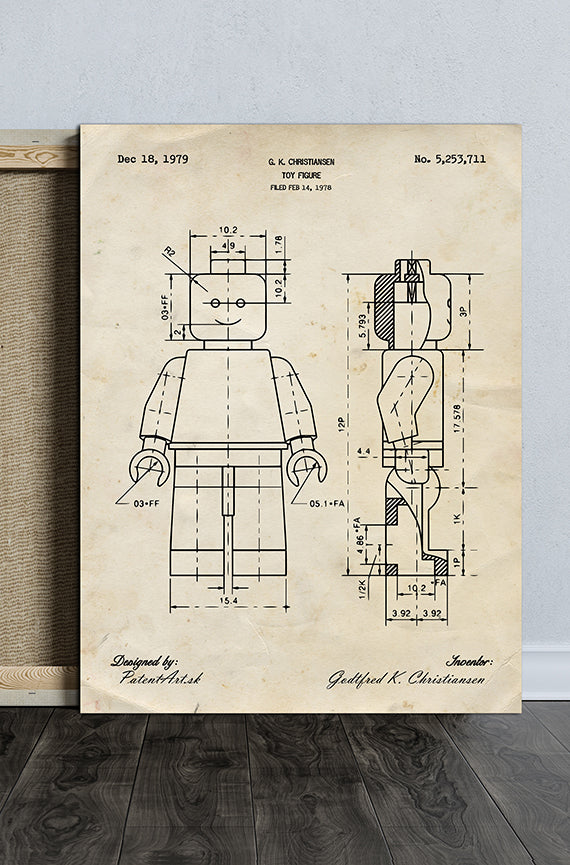 Lego_postava_obraz_platno_kanvas_vykres_dar_darcek_originalny_jedinecny_svetle