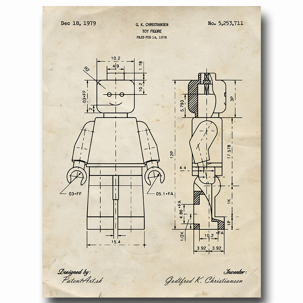 Lego_postava_obraz_platno_kanvas_vykres_dar_darcek_originalny_jedinecny_svetle