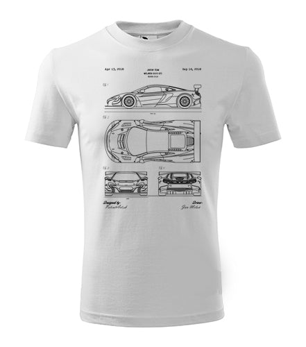 McLaren_650_GT3_hillclimb_kompce_jantar_jan_miloň_zlte_originalne_darcek_dar_pre_muza_pre_zenu_Tričko_pánske_dámske_tricko_tričká_s_potlačou_patent