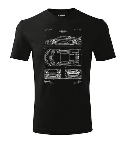McLaren_650_GT3_hillclimb_kompce_jantar_jan_miloň_zlte_originalne_darcek_dar_pre_muza_pre_zenu_Tričko_pánske_dámske_tricko_tričká_s_potlačou_patent