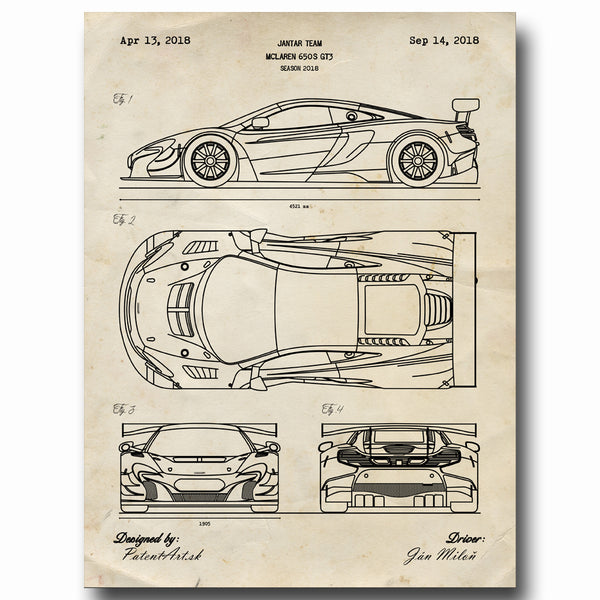 McLaren_650_GT3_hillclimb_kompce_jantar_jan_miloň_obraz_dekoracia_na_stenu_originalne_darcek_dar_pre_muza_pre_zenu_patent_obrazy_na_stenu_plátne_plátno_svetly