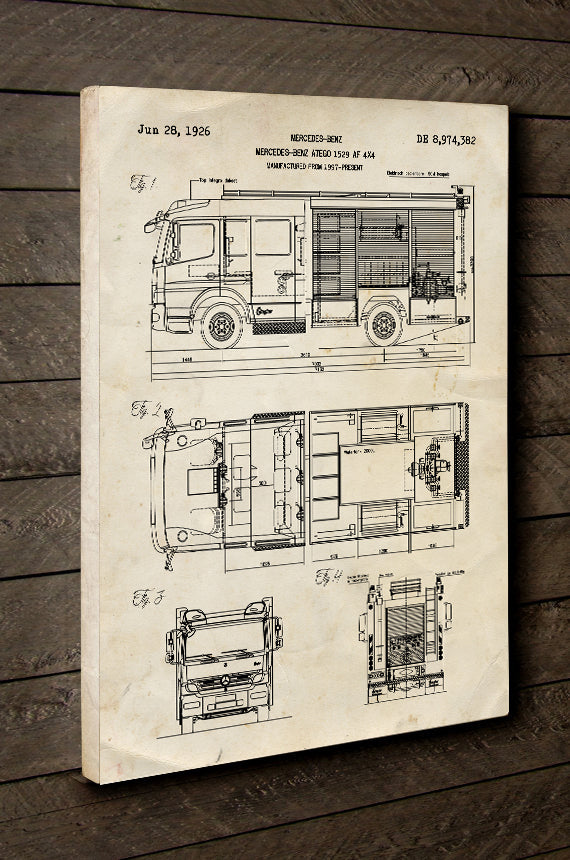 hasicske_auto_hasic_svetle_pre_hasica_darcek_patent_obraz_obrazy_na_stenu_plátne_plátno