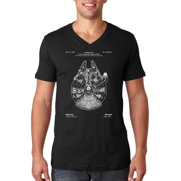 starwars_millenium_falcon_anakin_darth_vader_originalne_darcek_dar_pre_muza_pre_zenu_Tričko_pánske_dámske_tricko_tričká_s_potlačou_patent