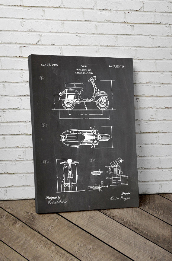 vespa_motorky_moto_obraz_tmavy_motorka_dar_darcek_motorkar_vianoce